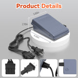 Foot Pedal wiith Power Cord For Brother Serger Sewing Machine