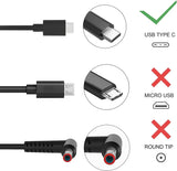 USB-C Charger for HP L42206-004 - 45W 15V 3A USB-CHP Spectre 13 X360
