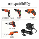 AC Charger for Black & Decker LI2000 Type 1 Screwdriver (Not Fit for Type 2/3)