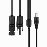 16.5FT Solar Cable with Solar Panel Connector to DC7909 For BougeRV B277 Battery
