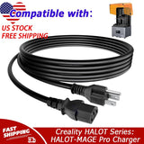 6ft 3D Printer AC Power Cord Cable For Creality HALOT Series:HALOT-MAGE Pro