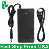 42V 3A Charger For Li-ion Battery Pack with DC 5.5 x 2.5mm/5.5 x 2.1mm