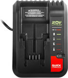 Quick Charger For PORTER CABLE 20V MAX Lithium Battery Charger PCC699L PCCB122C