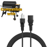 5ft AC Power Cord Cable For Traeger Pellet Grill Timberline 850/1300 Wire Lead