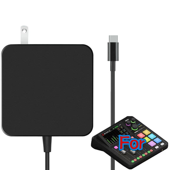 AC Adapter For Rode RODECaster Duo RCDUO Integrated Audio Production Studio