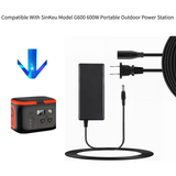 AC Adapter For SinKeu G600 600W Portable Outdoor Power Station JYH5Z-1900474-BY