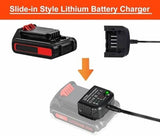 20V Lithium Battery Charger LCS1620 for Black Decker BDCDMT120 BDCF20 LCS1020