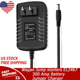AC Adapter Charger DC for Wagan Jump starters EL2467 300 Amp Battery Jumper