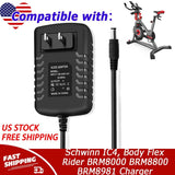 Adapter 9V For Schwinn IC4, Body Flex Rider BRM8000 BRM8800 BRM8981
