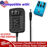 AC Adapter For Strymon Cloudburst Ambient Reverb Effects Pedal Power Supply Cord