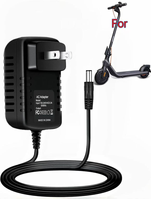 🎅AC Adapter For Segway Ninebot KickScooter E2 or E2 Plus Electric Kick Scooter