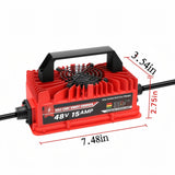 48 Volt 15 Amp Charger for Club Car DS & Precedent Golf Carts Lead Acid
