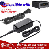 AC Adapter For Intel NUC Kit NUC7i3DNBE NUC7i3DNFE Mini PC 65W Power Supply Cord