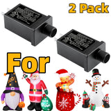 (2 Pack) 12V 1.0A 12 W LED Controllers for Christmas String Light Decorations