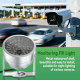 48-LED Illuminator IR Infrared Night Vision Light for Security CCTV Camera