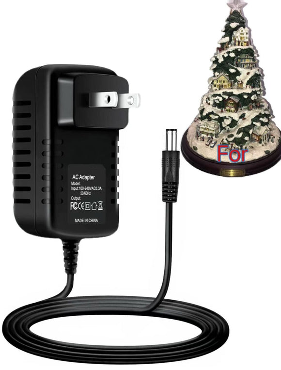 🎅4.5V AC Adapter For Norman Rockwell Village Christmas 15