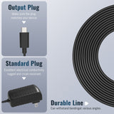 USB-C 5V Adapter for Saker HL-107 Wireless Vacuum Cleaner Charger