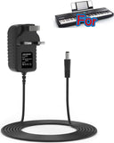 AC Adapter For Alesis Recital PRO Digital Piano with 88 Hammer Action Keys
