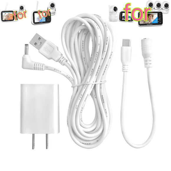 13ft 5V2A Charger Adapter for HelloBaby HB66,HB50 HB6550,HB6560,HB6339,HB6336