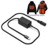 USB-C 12V Step-Up Heated Hoodie Adapter for Metabo AEG Ridgid Revean