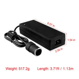AC to DC Converter to 12V 10A Car Cigarette Lighter Adapter to Wall Plug