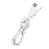 3ft White USB Vibrator Cable Cord for Rechargeable Adult Toys Vibrators Charger