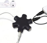 Headphone Splitter 5 Ways Adapter for iPhone, iPad & More