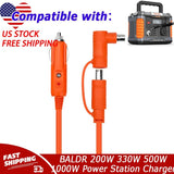 Charger with DC7909/8020 Plug For BALDR 200W 330W 500W 1000W Power Station