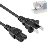 6ft AC Polarized Power Cord Charger Cable Lead for Singer 7422 7424 7426 7436