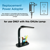 Adapter for Pivoting Banker's Lamp