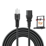 UL Power Cord for Creality CR-10S Pro/CR-10S Pro V2/CR-10 V3/CR-10 V2/CR-6 SE
