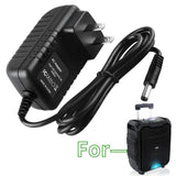 AC/DC Adapter for Pyle Pro PWMDJ88BT Portable PA Speaker & Mic System Charger