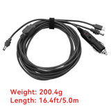 16.4FT USB-C/Car Charger/DC to DC With Cable Female to Male For Starlink Mini