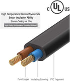 UL TV Power Cord For Hisense 50H8C 50H6C 50H5C 50K23DG 55H5C 55H8C 55R6E 65R6E