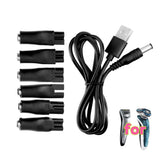 7 PCS Power Cord 5V USB adapter for Norelco QG3330/60 QT4018/49 S7370/84