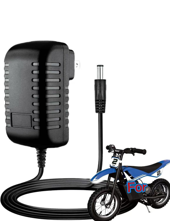 12V AC Adapter For Razor MX125 Dirt Rocket Electric-Powered Motocross eBike