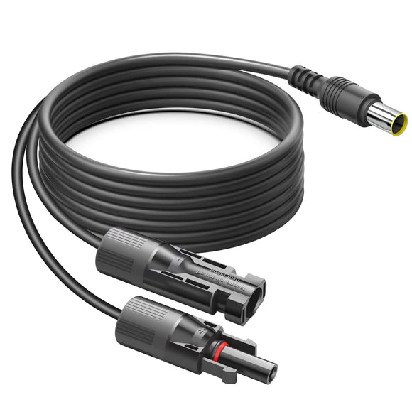 16.5Ft Solar to DC 8mm Adapter Extension Cable For Jackery / Anker / BLUETTI