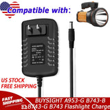 5V AC/DC Adapter For BUYSIGHT A953-G B743-B B743-G B743 Flashlight Power Supply