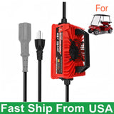 15A Golf Cart Charger for 48V Club Car DS & Precedent Battery with 3-Pin