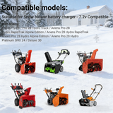 7.2V Snow Blower Battery Charge For Ariens Pro 28 Hydro RapidTrak Alpine Edition