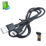 USB Charger Cable For Snow Whiz Led Turbo Breeze Electric Blower with Led