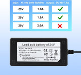 🚲24V 2A AC Adapter For Razor E275 Electric Scooter Bike