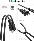 6Ft UL Power Cord for JBL PartyBox 110 310 710 520 1000/Encore Essential 2