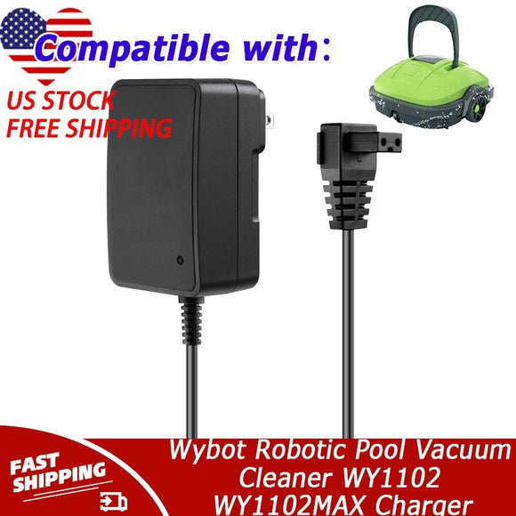 12.6V Charger for Wybot Robotic Pool Vacuum Cleaner WY1102 WY1102MAX