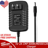 5V 2A Wall AC/DC Adapter Charger For CMP S008CM0500120 Power Supply Cord Mains