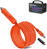 6.6ft 14AWG Car Charging Cable For Anker powerhouse 523 533 Power Stat
