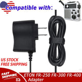 AC DC Adapter For ETON FR-250 FR-300 FR-400 Radio Wall Charger Power Supply Cord