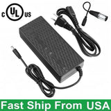 3-Pin 54.6V 2A AC Adapter Charger For Ridstar Q20/Q20 Lite Tire