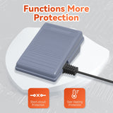 Foot Pedal wiith Power Cord For Brother Serger Sewing Machine