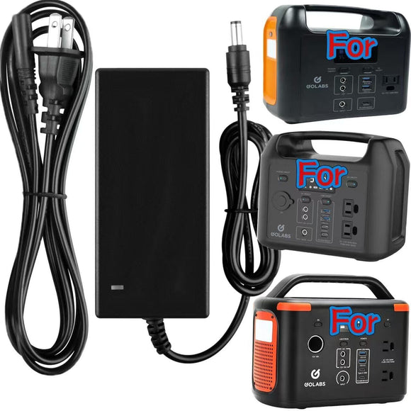 15V AC Adapter for Golabs R150 / R300 / i200 Portable Power Station